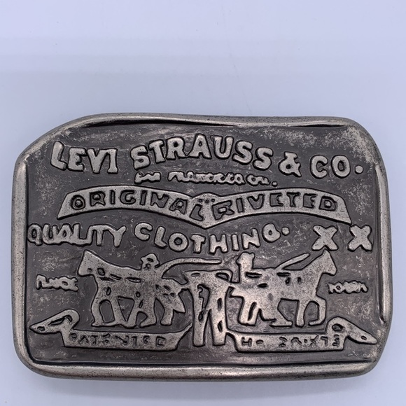 Levi Strauss Co Promo Belt Buckle San Francisco -1990’s - Picture 4 of 4